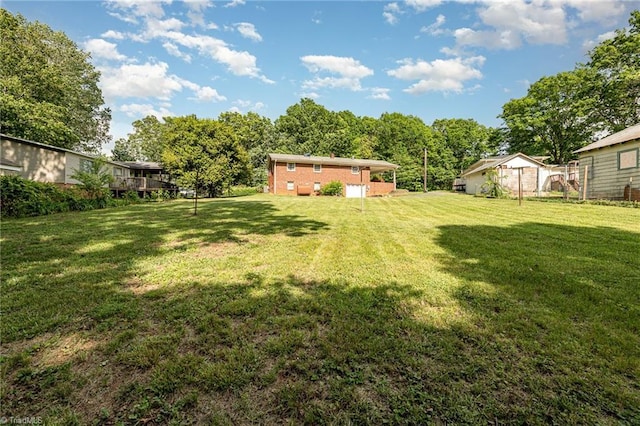 view of yard