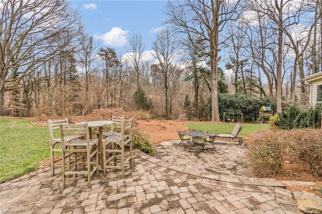 view of patio / terrace with outdoor dining space