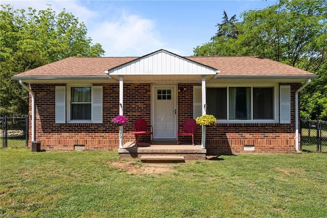 2719 NC Highway 87, Graham, NC 27253 - bungalow with crawl space, brick siding, and a shingled roof
