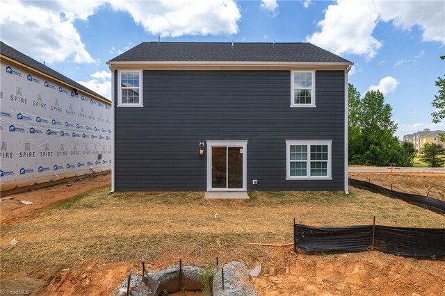 4196 Emmas Way E, Bend, NC 27018 - view of rear view of house