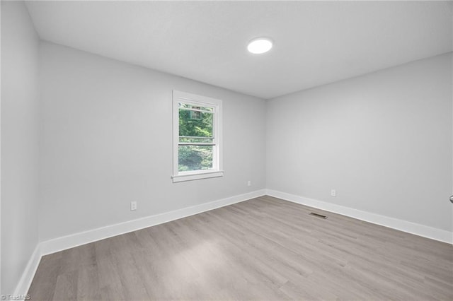 220 Glen Ter, Mount Airy, NC 27030 - spare room featuring wood finished floors and baseboards