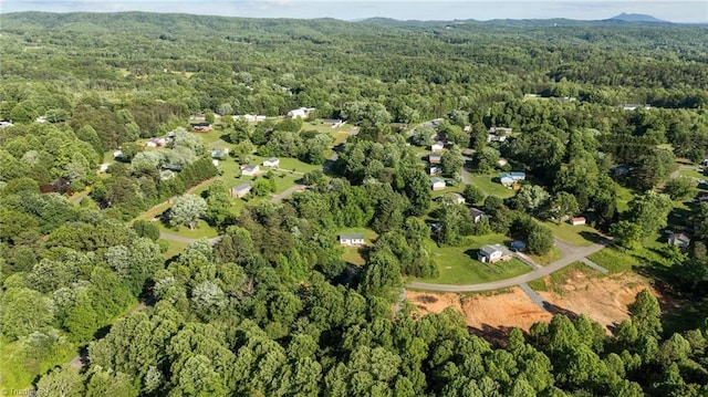 220 Glen Ter, Mount Airy, NC 27030 - aerial view of property's location with a heavily wooded area