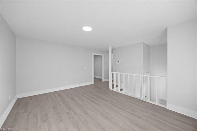 220 Glen Ter, Mount Airy, NC 27030 - unfurnished room with wood finished floors and baseboards