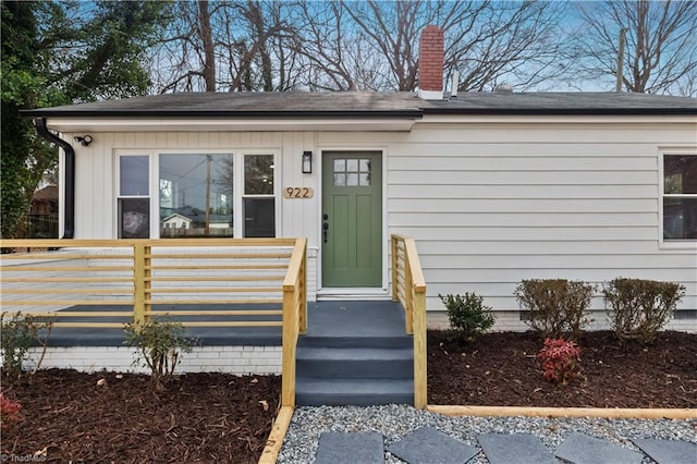 view of entrance to property