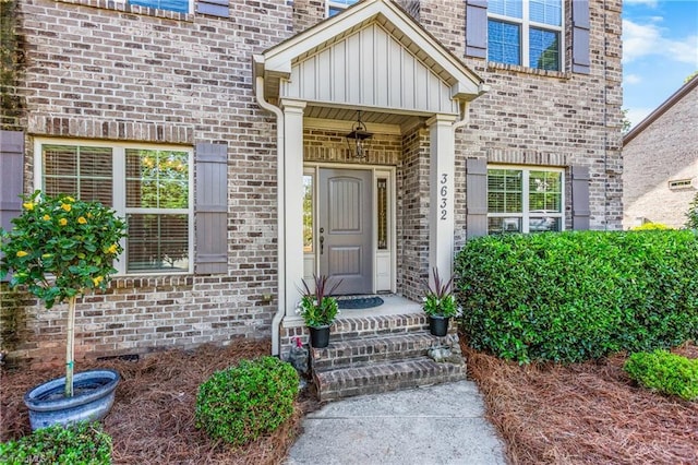 3632 Sally Kirk Rd, Winston-Salem, NC 27106 - entrance to property with brick siding