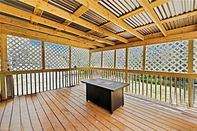view of deck