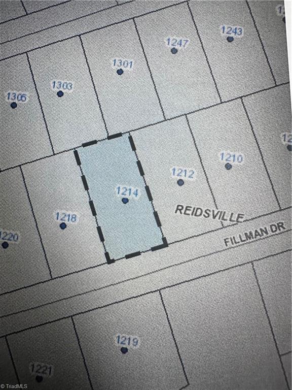 1214 Fillman Dr, Reidsville, NC 27320 - map location