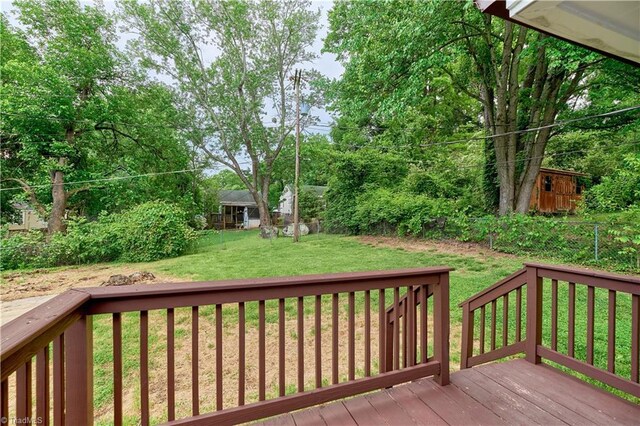 view of deck