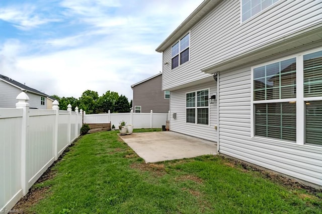 1881 Huntley Way, Burlington, NC 27215 - view of yard with a patio