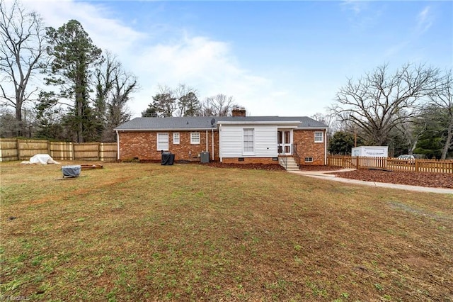 exterior space featuring a yard