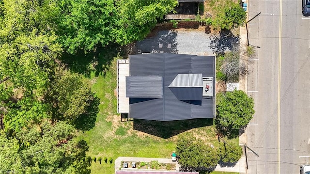 225 Main St E, Pilot Mountain, NC 27041 - aerial view of property and surrounding area