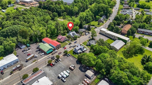 225 Main St E, Pilot Mountain, NC 27041 - aerial view