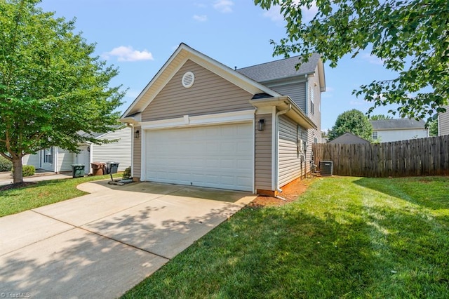 305 Apple Ridge Rd, Greensboro, NC 27406 - view of front facade with driveway and a garage