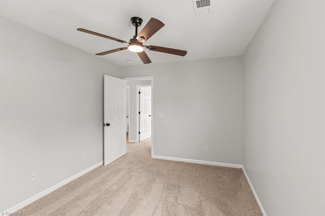 305 Apple Ridge Rd, Greensboro, NC 27406 - unfurnished room featuring ceiling fan and light colored carpet