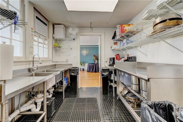 17 E Main St, Thomasville, NC 27360 - kitchen with open shelves and a paneled ceiling