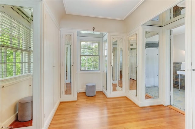 17 E Main St, Thomasville, NC 27360 - foyer with light wood-style flooring and baseboards