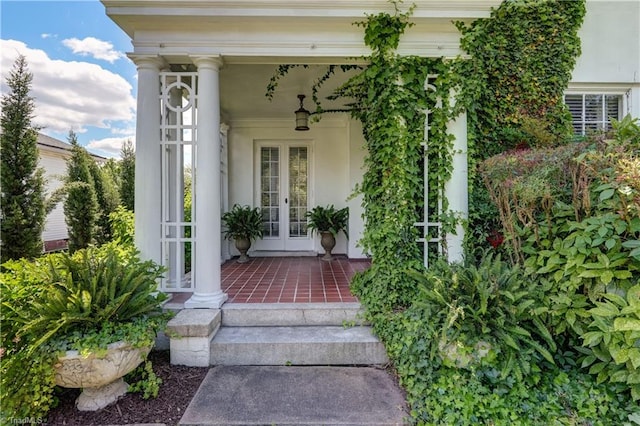 17 E Main St, Thomasville, NC 27360 - doorway to property featuring covered porch