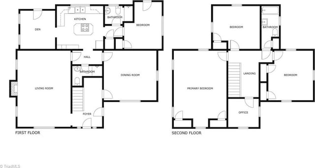 17 E Main St, Thomasville, NC 27360 - view of property floor plan