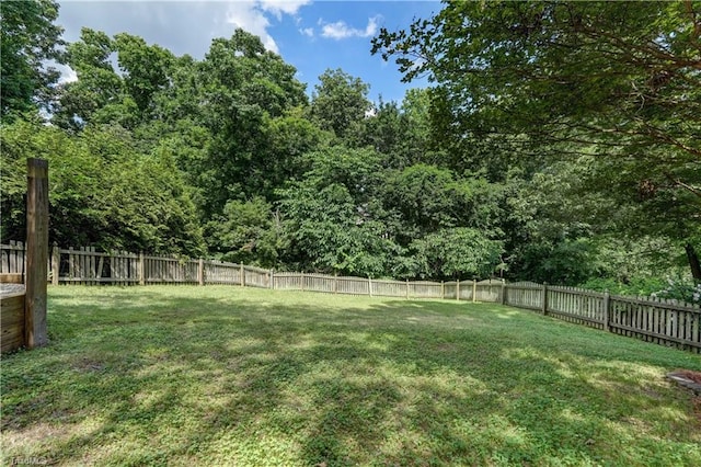 1807 Millhouse Ct, Greensboro, NC 27407 - view of fenced backyard