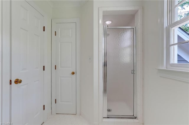 1807 Millhouse Ct, Greensboro, NC 27407 - bathroom with a stall shower