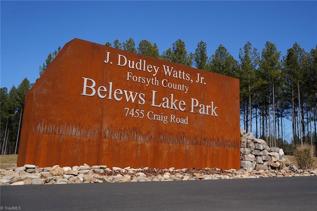 7640 Crossing Ridge Dr, Belews Creek, NC 27009 - view of community / neighborhood sign