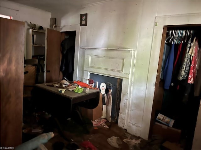 view of dining space