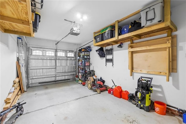 5803 Sycamore Glen Rd, Greensboro, NC 27405 - garage with a garage door opener