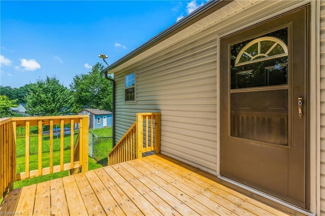 1650 Billy Dr, Winston-Salem, NC 27107 - deck featuring a yard