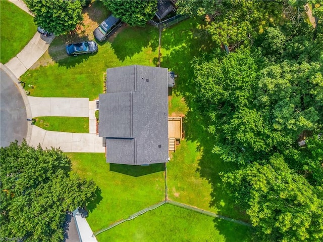 1650 Billy Dr, Winston-Salem, NC 27107 - drone / aerial view