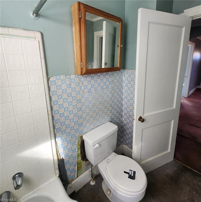 bathroom with toilet