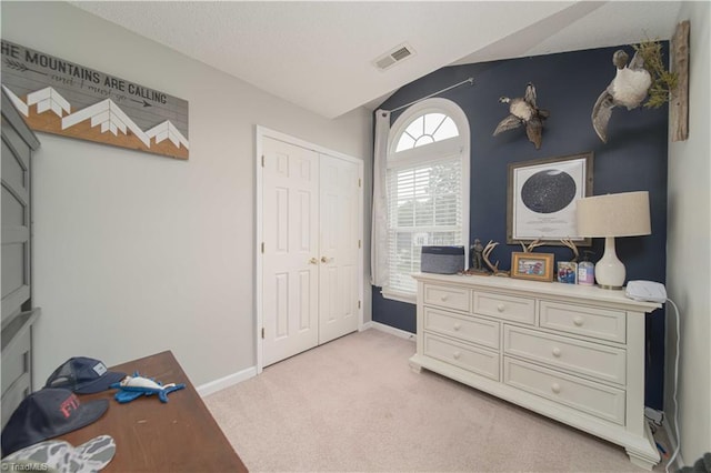 1923 Treyburn Ln, High Point, NC 27265 - bedroom featuring light carpet and a closet