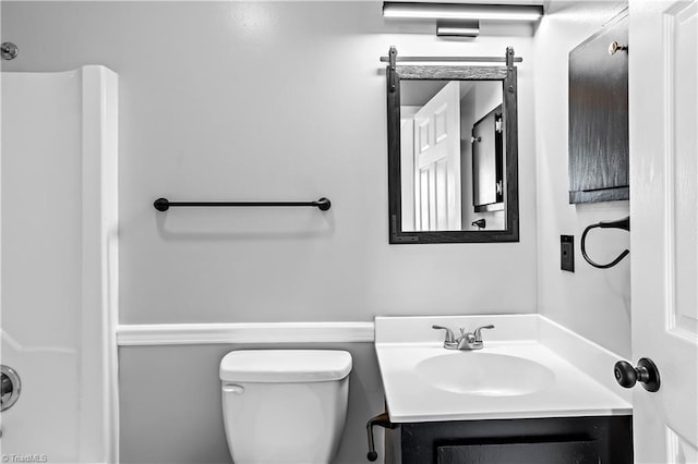 170 Vista Cir Unit C, Winston-Salem, NC 27106 - bathroom featuring toilet and vanity
