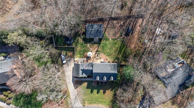 drone / aerial view