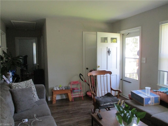 500 Avalon Pl, High Point, NC 27262 - living room with wood finished floors