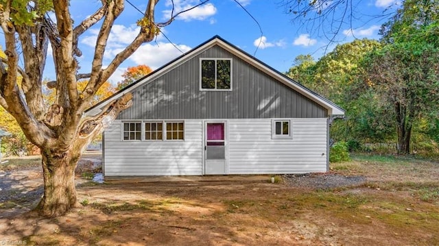 view of property exterior