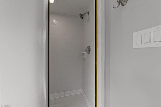 1203 Westminster Dr, Greensboro, NC 27410 - full bath with a stall shower