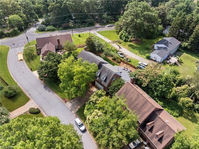 1203 Westminster Dr, Greensboro, NC 27410 - bird's eye view