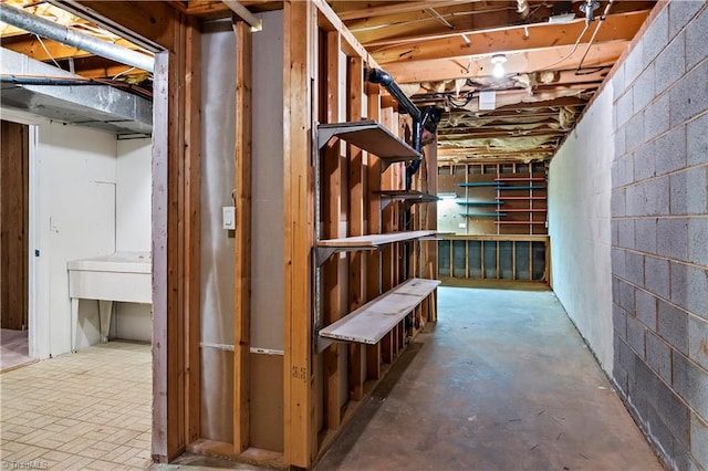 881 Brookleigh Ct, Winston-Salem, NC 27104 - view of unfinished below grade area