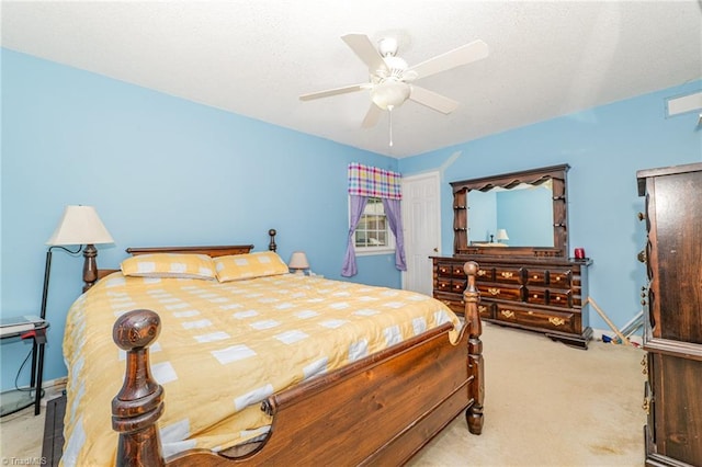 6215 Russwood Dr, Pleasant Garden, NC 27313 - bedroom featuring carpet flooring and ceiling fan