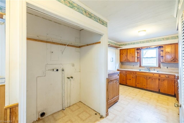 kitchen featuring sink