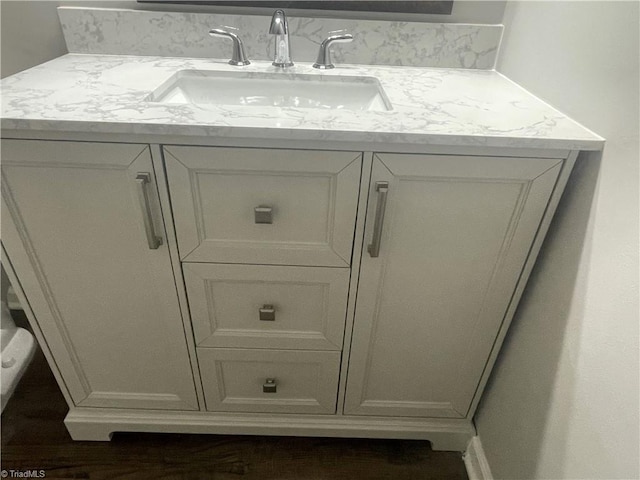 details with vanity