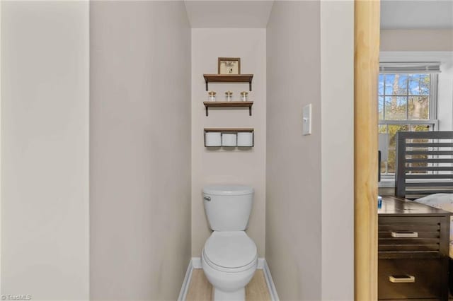 bathroom with toilet