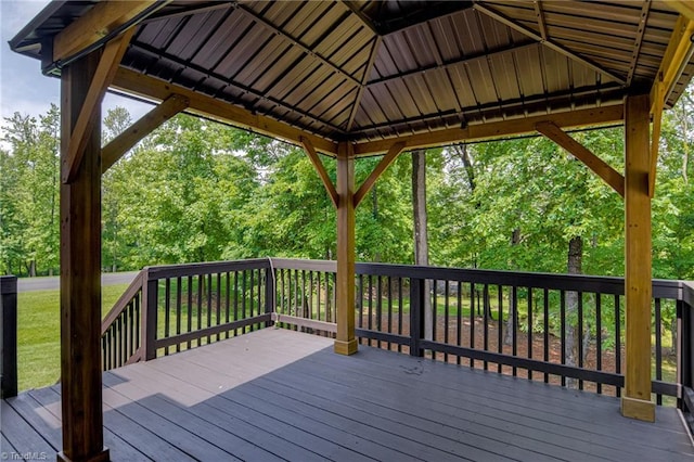 3001 Walbrook Ter, Browns Summit, NC 27214 - view of wooden deck