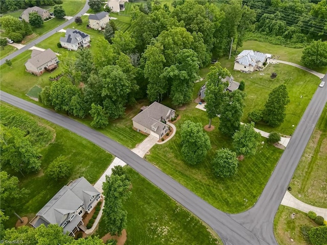 3001 Walbrook Ter, Browns Summit, NC 27214 - aerial overview of property's location with nearby suburban area