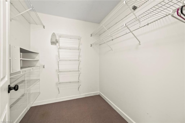 4548 Fernhaven Cir, Winston-Salem, NC 27104 - walk in closet featuring dark colored carpet