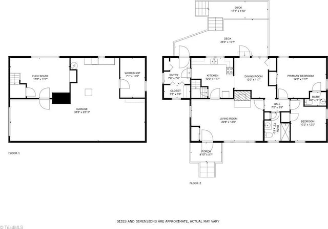 4750 Carlton Dr, Winston-Salem, NC 27105 - floor plan / room layout