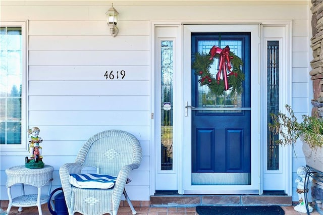 view of property entrance