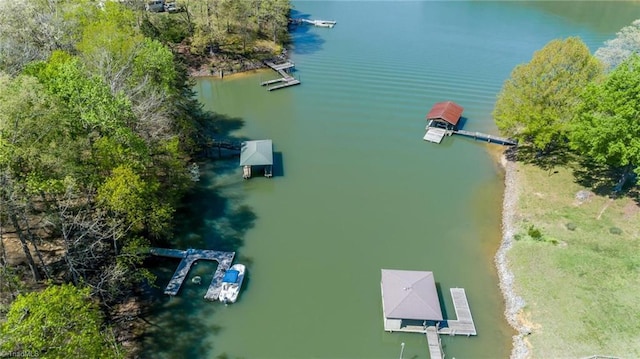 179 Abington Ln, Troutman, NC 28166 - drone / aerial view of a large body of water