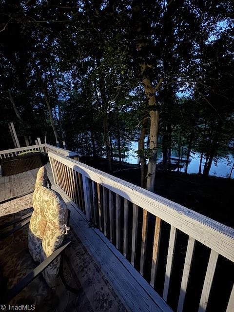 179 Abington Ln, Troutman, NC 28166 - view of wooden deck