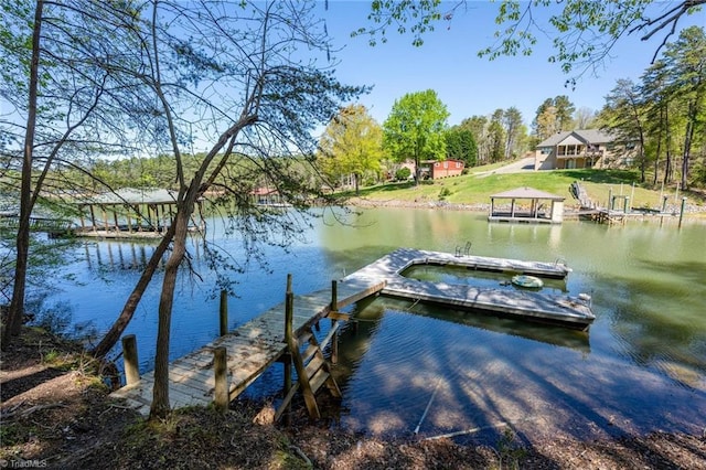 179 Abington Ln, Troutman, NC 28166 - dock with a water view